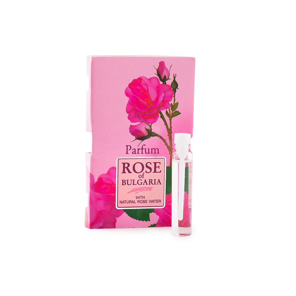 Flakon mit Parfümessenz mit Rosenwasser „ROSE OF BULGARIA“, 1,2 ml
